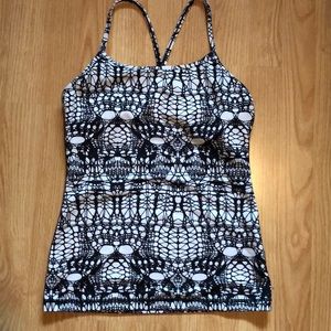 Lululemon power Y tank top , size 6.